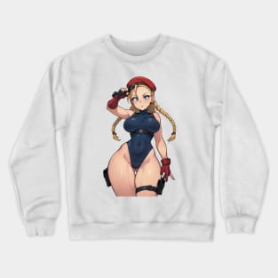 Cammy White Crewneck Sweatshirt